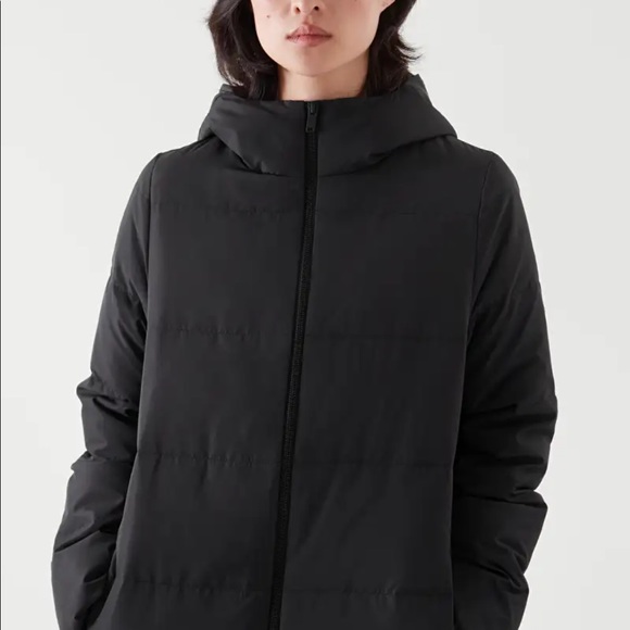 COS Re-Down Longline Puffer Coat - Picture 2 of 6